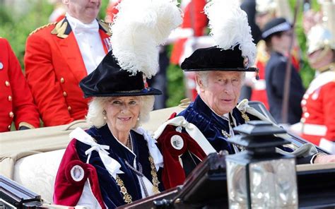 garter tumblr|King Charles and Queen Camilla appear in Order of Garter .